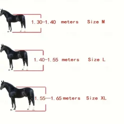 4 Breathable Protective Riding Boots - Ultimate Comfort and Durability for Active Horses, Without Battery