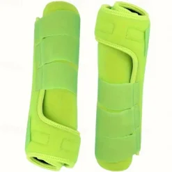 4 Breathable Protective Riding Boots - Ultimate Comfort and Durability for Active Horses, Without Battery