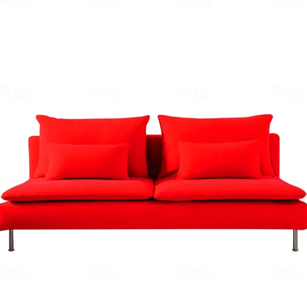 100% Cotton 3 Seat Section Cover Solid Color Quilted Cotton Slipcovers 8pcs Futon Cover Set SODERcover LITB PRIME cover