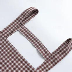 100% Cotton Apron Breathable for Home Use, Kitchen, Summer Women's Fashion, Cute Japanese and Korean Version of Apron, Anti Oil Stain Work Print