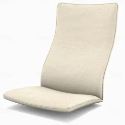 100% Cotton Chair Cushion Cover Solid Color without Pillowcase POcover LITB PRIME cover