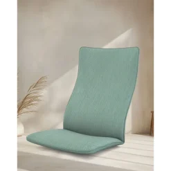 100% Cotton Chair Cushion Cover Solid Color without Pillowcase POcover LITB PRIME cover
