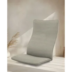 100% Cotton Chair Cushion Cover Solid Color without Pillowcase POcover LITB PRIME cover