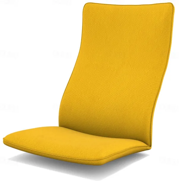 100% Cotton Chair Cushion Cover Solid Color without Pillowcase POcover LITB PRIME cover