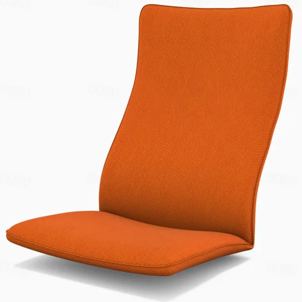 100% Cotton Chair Cushion Cover Solid Color without Pillowcase POcover LITB PRIME cover