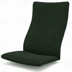 100% Cotton Chair Cushion Cover Solid Color without Pillowcase POcover LITB PRIME cover