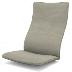 100% Cotton Chair Cushion Cover Solid Color without Pillowcase POcover LITB PRIME cover