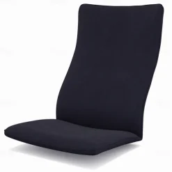 100% Cotton Chair Cushion Cover Solid Color without Pillowcase POcover LITB PRIME cover