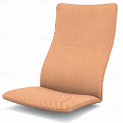 100% Cotton Chair Cushion Cover Solid Color without Pillowcase POcover LITB PRIME cover