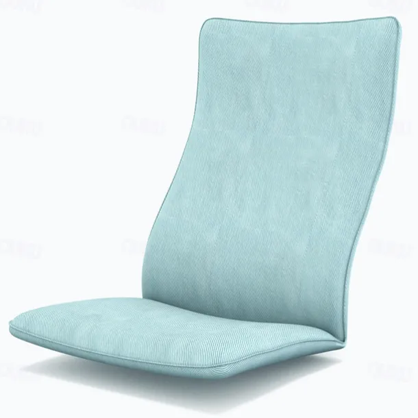 100% Cotton Chair Cushion Cover Solid Color without Pillowcase POcover LITB PRIME cover