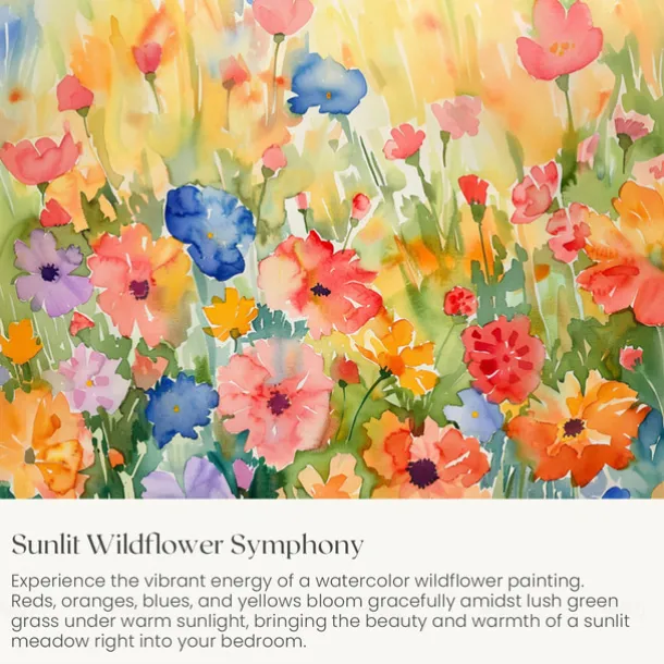 100% Cotton Colorful Ink Flower 3-Piece Duvet Set for Hotel Bedroom Guest Room Hotel Bedding Comfy Set 1 Duvet Cover 2 Pillowcases Bed Set