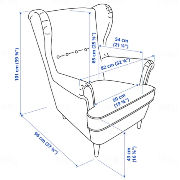 100% Cotton Cover For Wingback Chair Solid Color Quilted Slipcovers STANDcover LITB PRIME cover