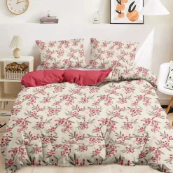 100% Cotton Duvet Cover Set Comforter Set Floral Comforter Cover Bedding Gifts Decoration For Home King Queen Duvet Cover