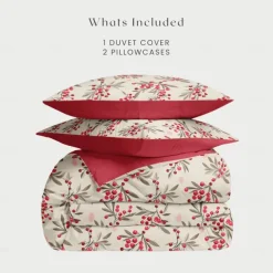 100% Cotton Duvet Cover Set Comforter Set Floral Comforter Cover Bedding Gifts Decoration For Home King Queen Duvet Cover