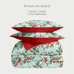 100% Cotton Duvet Cover Set Comforter Set Floral Comforter Cover Bedding Gifts Decoration For Home King Queen Duvet Cover