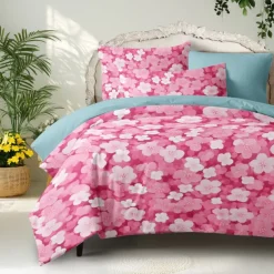 100% Cotton Duvet Cover Set Floral Pattern Comforter Set 2/3PCS Luxury Bedding Set Home Decor Bedding Gift King Queen Full Size