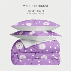 100% Cotton Duvet Cover Set Floral Pattern Comforter Set 2/3PCS Luxury Bedding Set Home Decor Bedding Gift King Queen Full Size