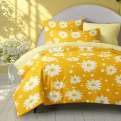100% Cotton Duvet Cover Set Floral Pattern Comforter Set 2/3PCS Luxury Bedding Set Home Decor Bedding Gift King Queen Full Size