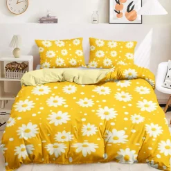 100% Cotton Duvet Cover Set Floral Pattern Comforter Set 2/3PCS Luxury Bedding Set Home Decor Bedding Gift King Queen Full Size