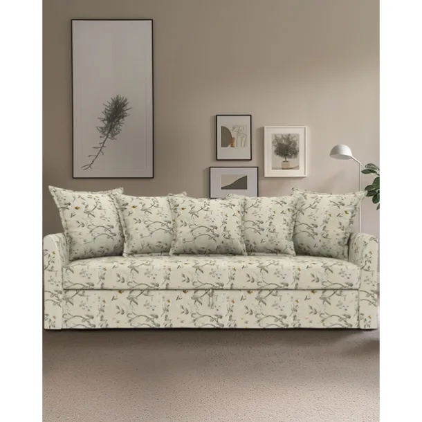 100% Cotton Floral Sofa Cover Quilted Cotton Slipcovers HOLcover LITB PRIME cover