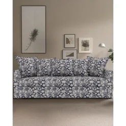 100% Cotton Floral Sofa Cover Quilted Cotton Slipcovers HOLcover LITB PRIME cover