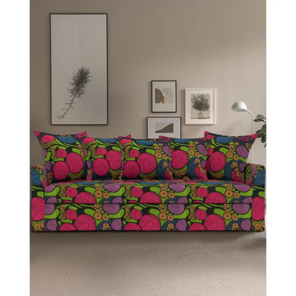 100% Cotton Floral Sofa Cover Quilted Cotton Slipcovers HOLcover LITB PRIME cover