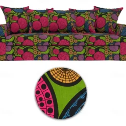 100% Cotton Floral Sofa Cover Quilted Cotton Slipcovers HOLcover LITB PRIME cover