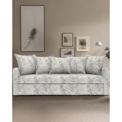 100% Cotton Floral Sofa Cover Quilted Cotton Slipcovers HOLcover LITB PRIME cover