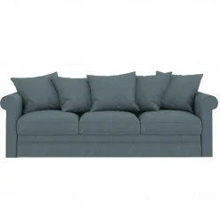 100% Cotton Slipcover 3-Seat Sofa Cover Solid Color Slipcover GRONLcover LITB PRIME cover