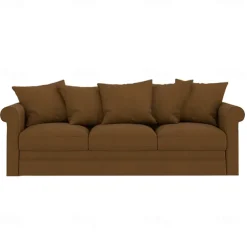100% Cotton Slipcover 3-Seat Sofa Cover Solid Color Slipcover GRONLcover LITB PRIME cover