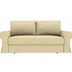 100% Cotton Sofa Bed Cover Solid Color Quilted Cotton Slipcovers BACKcover LITB PRIME cover