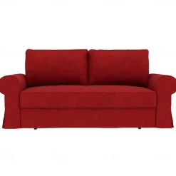 100% Cotton Sofa Bed Cover Solid Color Quilted Cotton Slipcovers BACKcover LITB PRIME cover