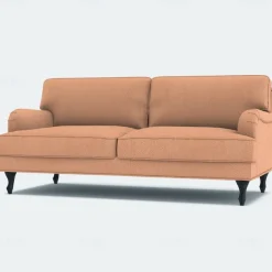 100% Cotton Sofa Cover 3 Seater Solid Color Quilted Cotton Slipcovers STOCKcover LITB PRIME cover