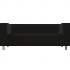 100% Cotton Sofa Cover Burgundy Solid Color Quilted Slipcovers KLIPPcover LITB PRIME cover