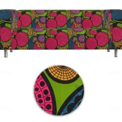 100% Cotton Sofa Cover Floral Quilted Slipcovers KLIPPcover LITB PRIME cover