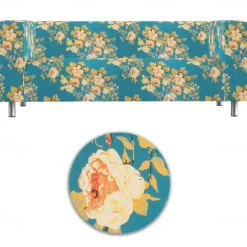 100% Cotton Sofa Cover Floral Quilted Slipcovers KLIPPcover LITB PRIME cover