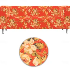 100% Cotton Sofa Cover Floral Quilted Slipcovers KLIPPcover LITB PRIME cover