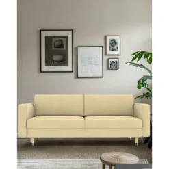 100% Cotton Sofa Cover Solid Color Quilted Cotton Slipcovers LANDcover LITB PRIME cover