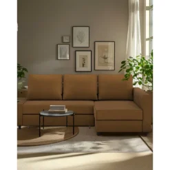 100% Cotton Sofa Cover with Storage Slipcovers Quilted Sofa Bed Cover Solid Color FRIHETcover LITB PRIME cover