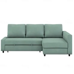 100% Cotton Sofa Cover with Storage Slipcovers Quilted Sofa Bed Cover Solid Color FRIHETcover LITB PRIME cover