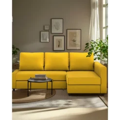 100% Cotton Sofa Cover with Storage Slipcovers Quilted Sofa Bed Cover Solid Color FRIHETcover LITB PRIME cover