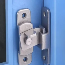 90 Degree Hasp Latches Stainless Steel Sliding Door Chain Locks Security Tools Hardware For Window Cabinet Hotel Home