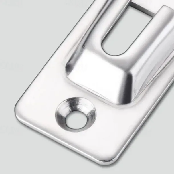 90 Degree Hasp Latches Stainless Steel Sliding Door Chain Locks Security Tools Hardware For Window Cabinet Hotel Home