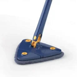 360 Degree Rotatable Adjustable Cleaning Mop - Imitation Hand Twist Quick Dry Mop, Extendable Triangle Mop 360° Rotatable Adjustable 130 cm Cleaning Mop