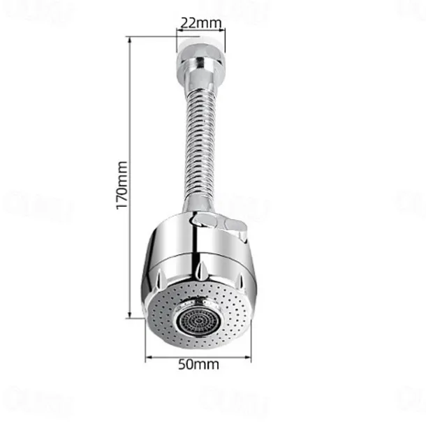 360 Degree Rotatable Water Saving Faucet Tap Aerator ABS Faucet Nozzle Filter Water Faucet Bubbler Aerator