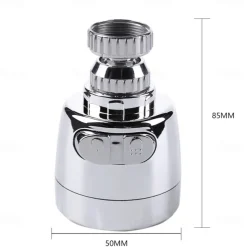 360 Degree Rotatable Water Saving Faucet Tap Aerator ABS Faucet Nozzle Filter Water Faucet Bubbler Aerator