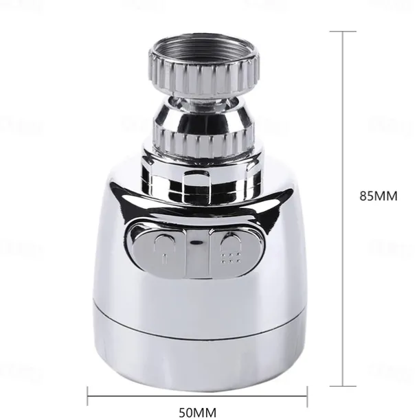 360 Degree Rotatable Water Saving Faucet Tap Aerator ABS Faucet Nozzle Filter Water Faucet Bubbler Aerator