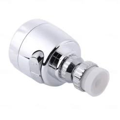 360 Degree Rotatable Water Saving Faucet Tap Aerator ABS Faucet Nozzle Filter Water Faucet Bubbler Aerator