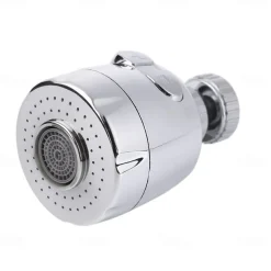 360 Degree Rotatable Water Saving Faucet Tap Aerator ABS Faucet Nozzle Filter Water Faucet Bubbler Aerator