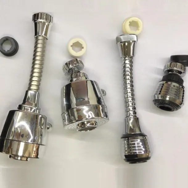 360 Degree Rotatable Water Saving Faucet Tap Aerator ABS Faucet Nozzle Filter Water Faucet Bubbler Aerator